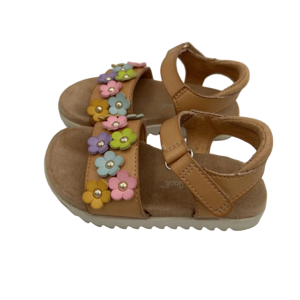 Velcro Sandals / Flowers