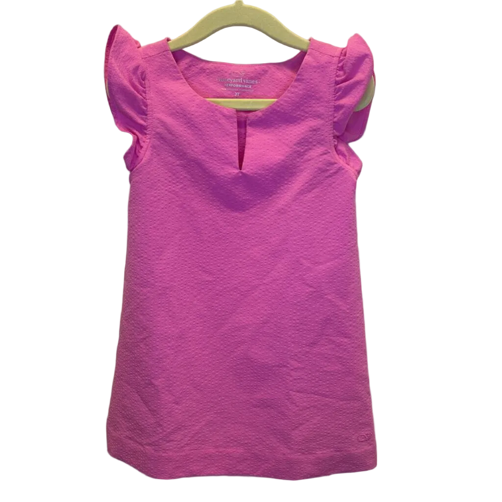 Sleeveless Performance Dress/ Ruffle Sleeve