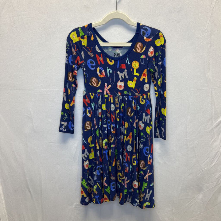 LS Twirl Dress / Alphabet