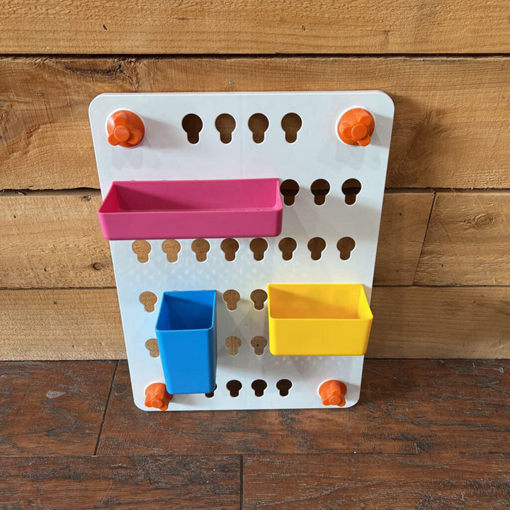 Suction Cup Peg Board / Bathroom