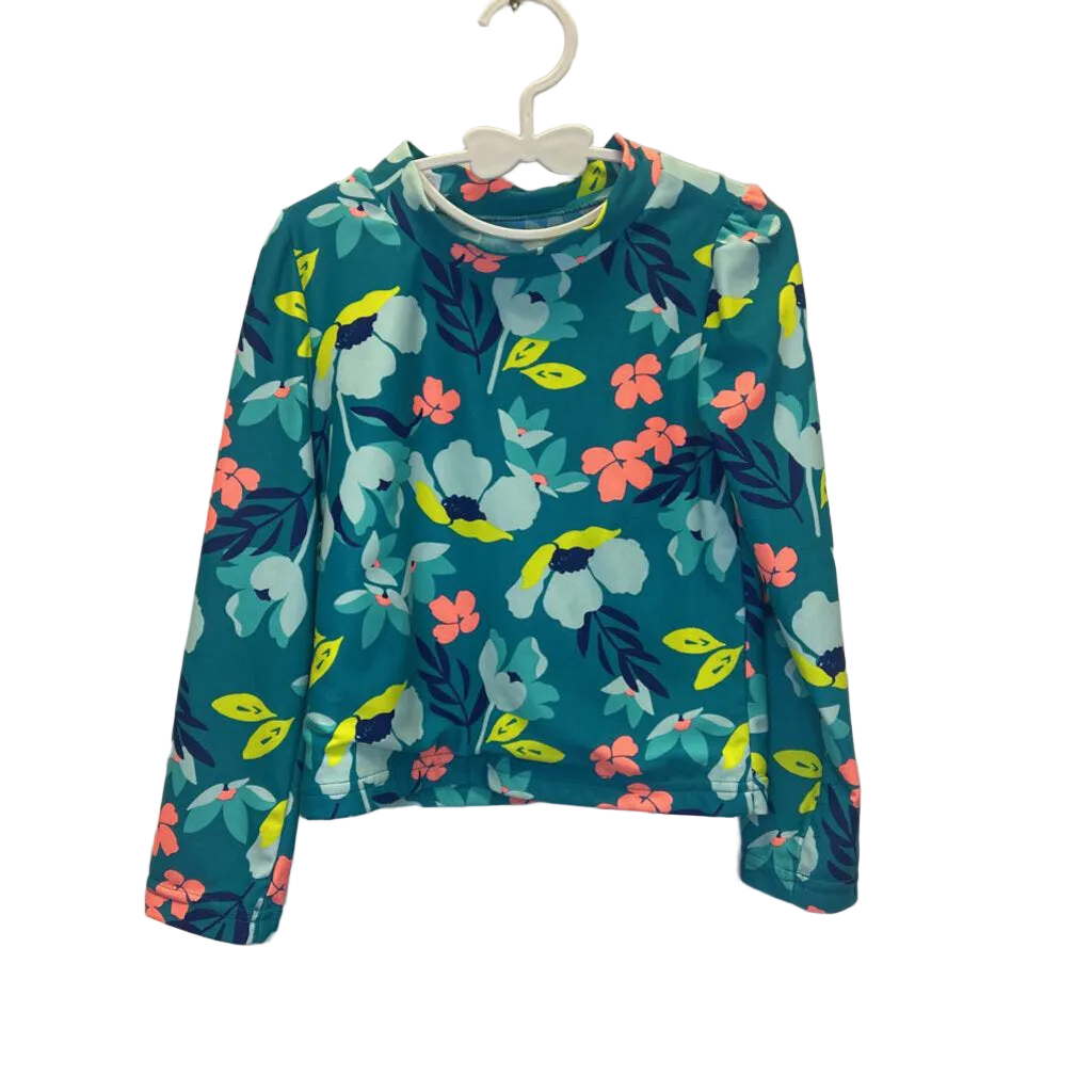 LS Rash Guard / Flowers
