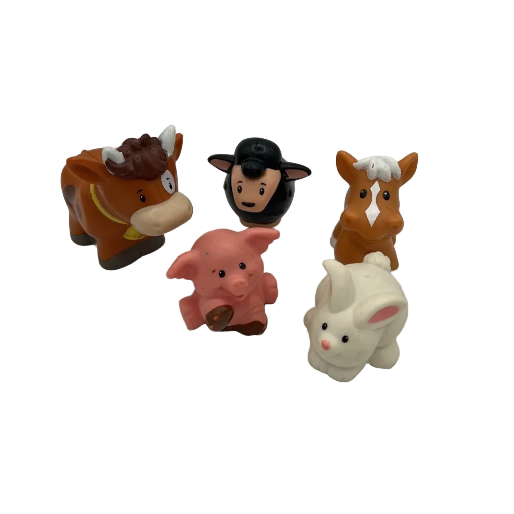 Set of 5 Farm Animals