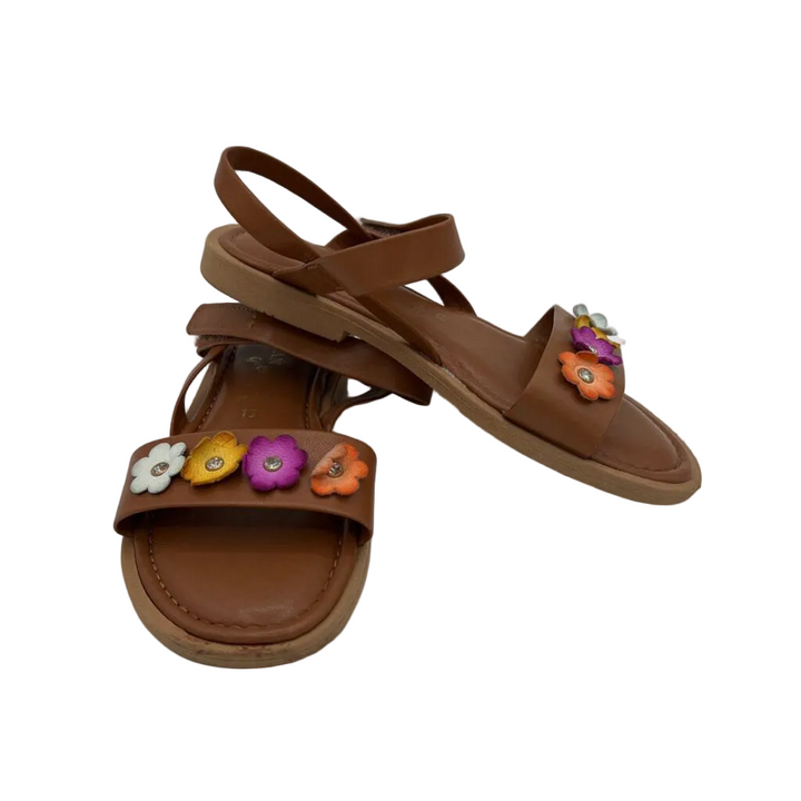 Strap Sandals / Flowers