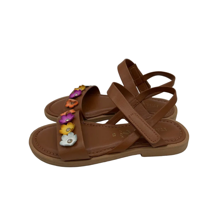 Strap Sandals / Flowers