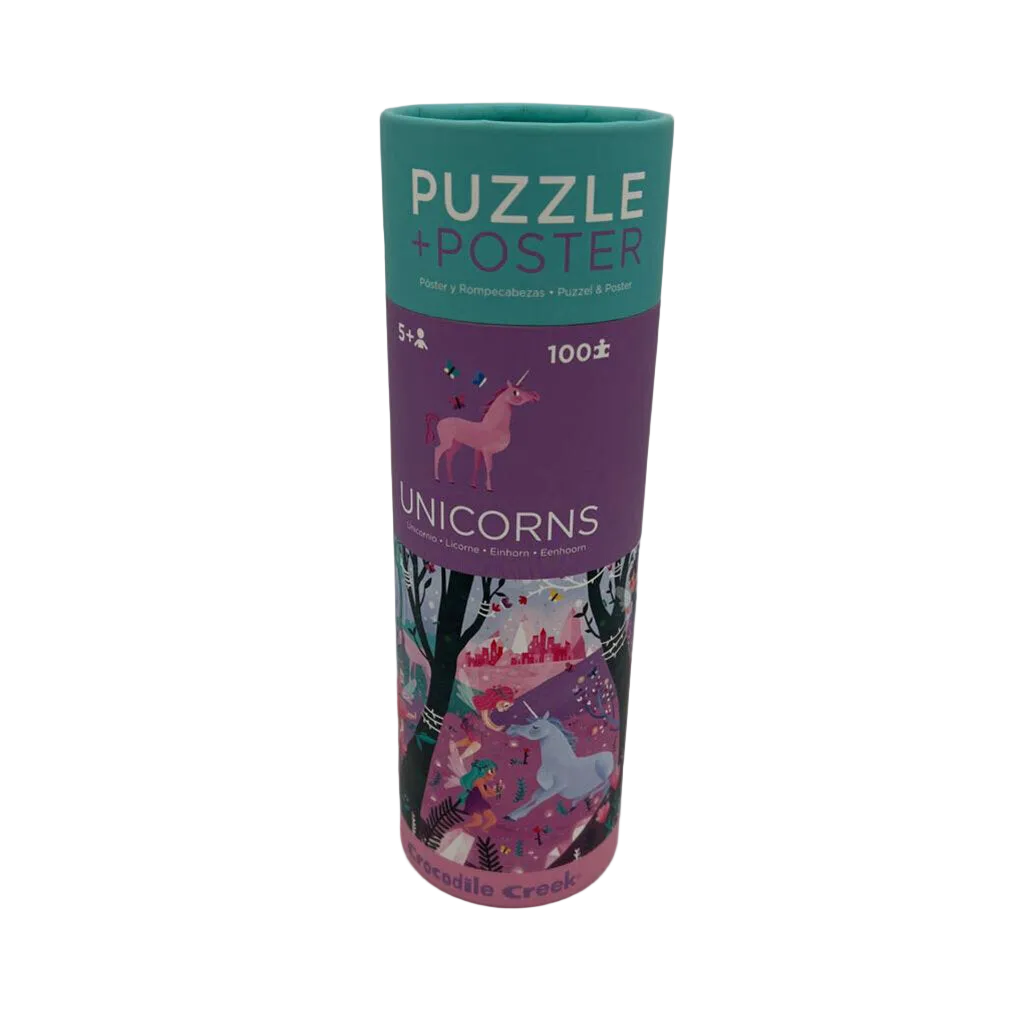 Unicorn Puzzle Poster