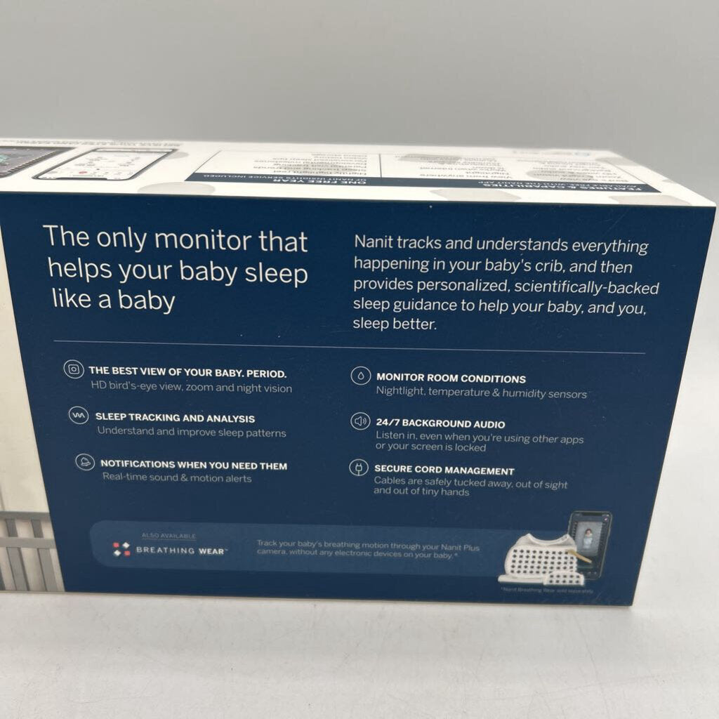HD Baby Monitor & Sleep Tracker with Band