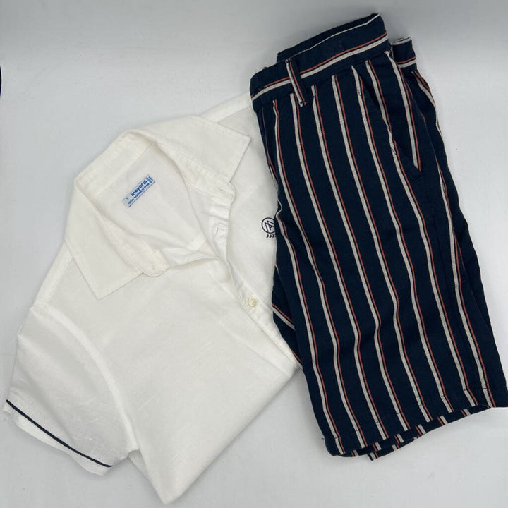 Button Down Shirt & Short Set