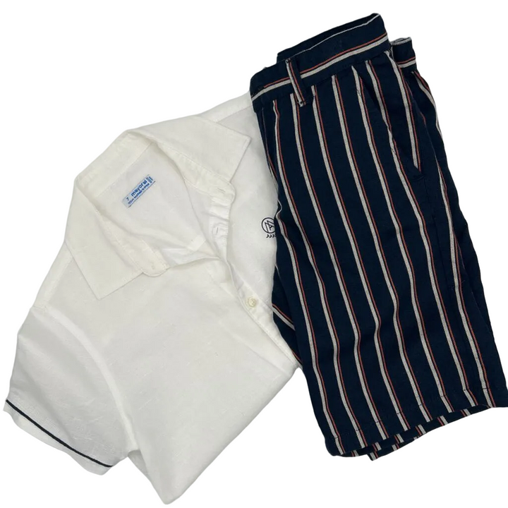 Button Down Shirt & Short Set