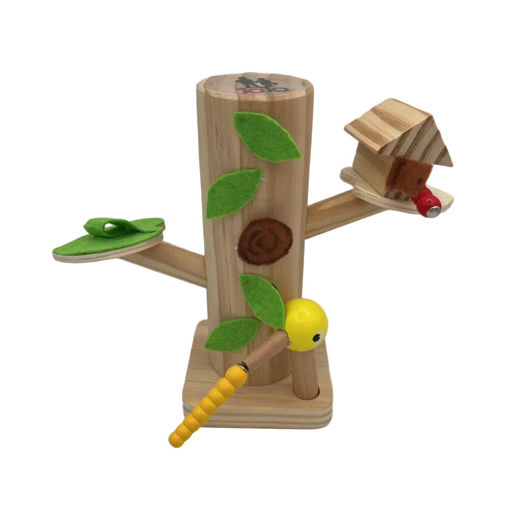 Magnetic Woodpecker Feeding Tree