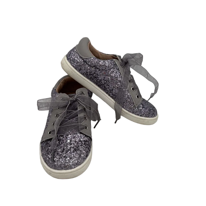 Lace Up Sneakers / Glitter