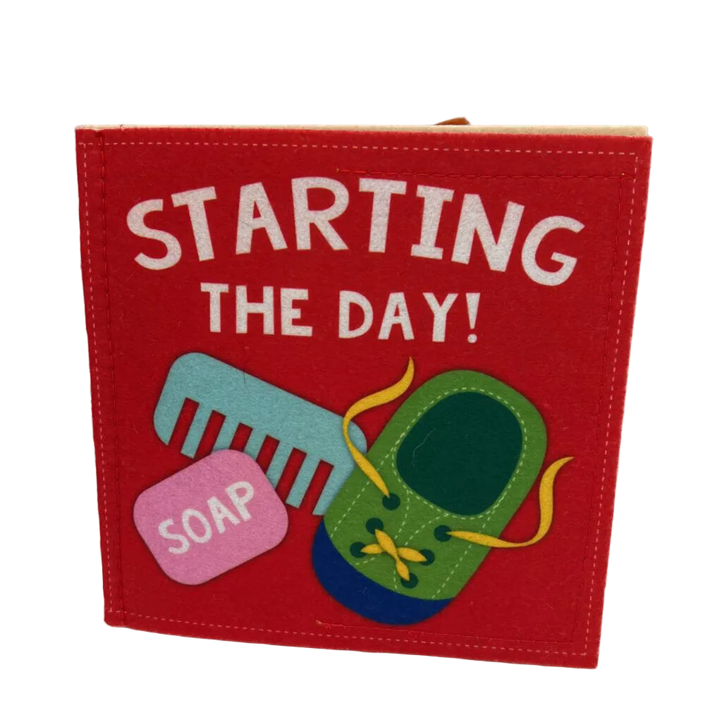 Starting the Day Felt Activity Book