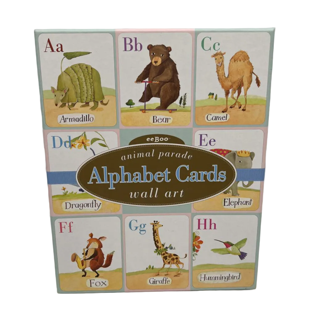 Animal Parade Alphabet Cards