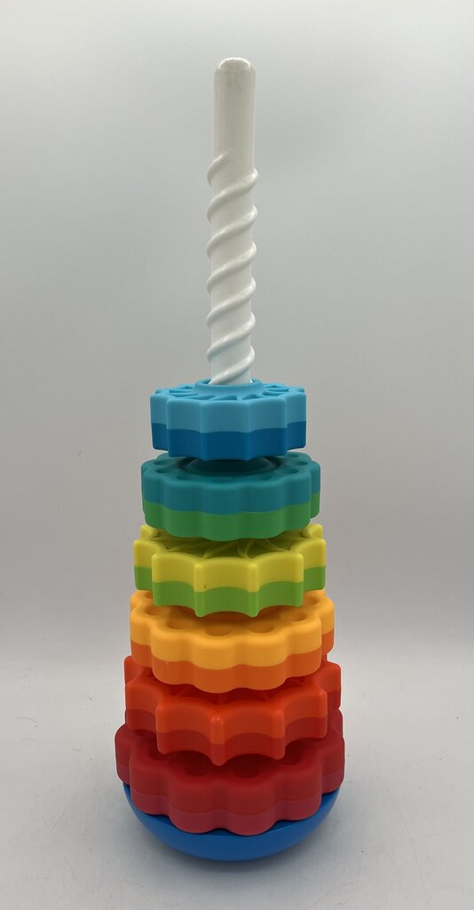 Spinning Stacking Toy / Rainbows