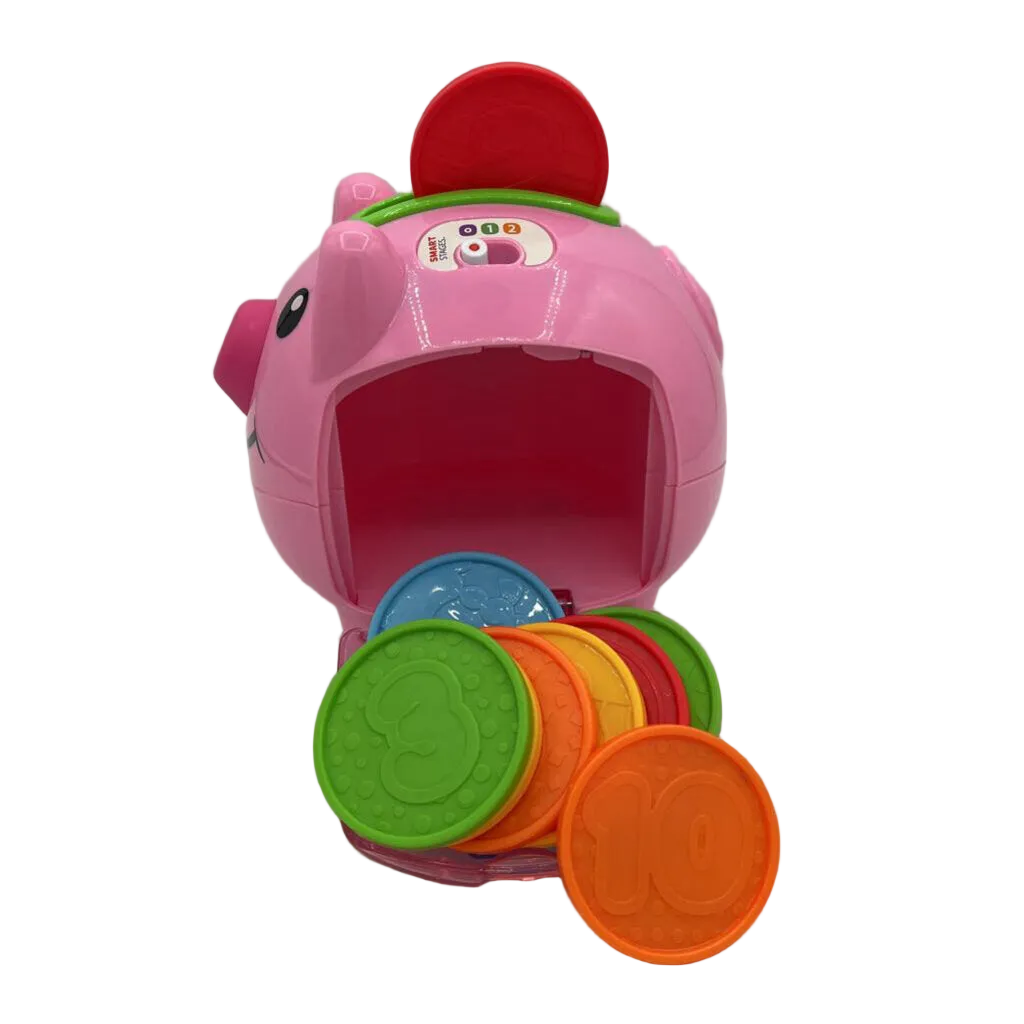 Count & Learn Piggy Bank / 10 coins