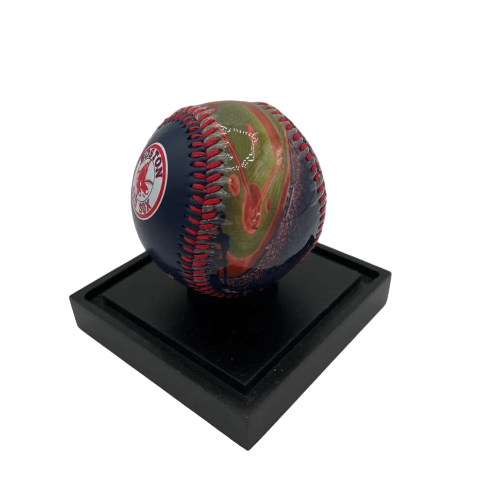 Boston Red Sox Baseball with Case