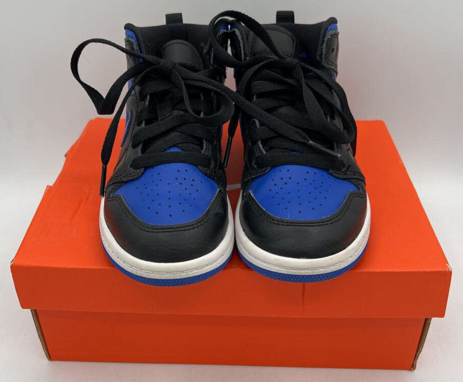 Air Jordan High Tops / Blue Swoosh