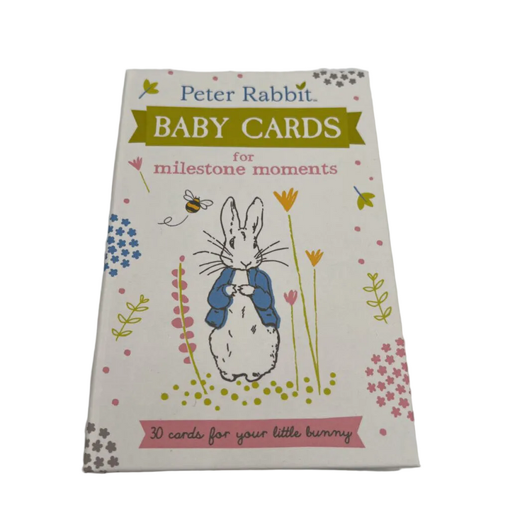 Peter Rabit Baby Cards For Milestone
