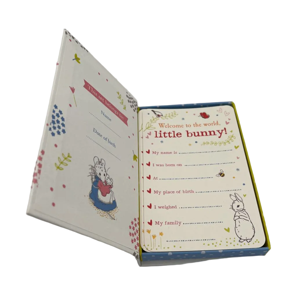 Peter Rabit Baby Cards For Milestone