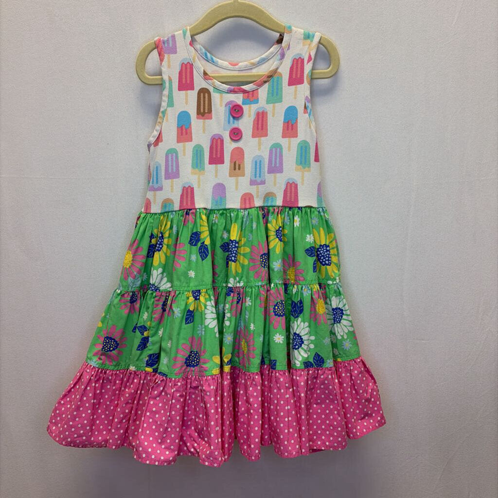 Tank Top Dress / Popsicles& Flowers