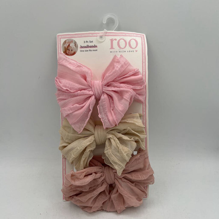 3 Piece Newborn Headbands