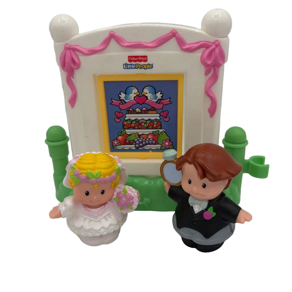Little People Wedding Scene