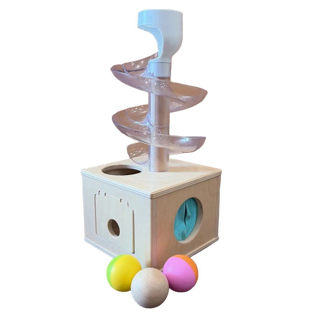 Slide & Seek Ball Run with 3 Balls