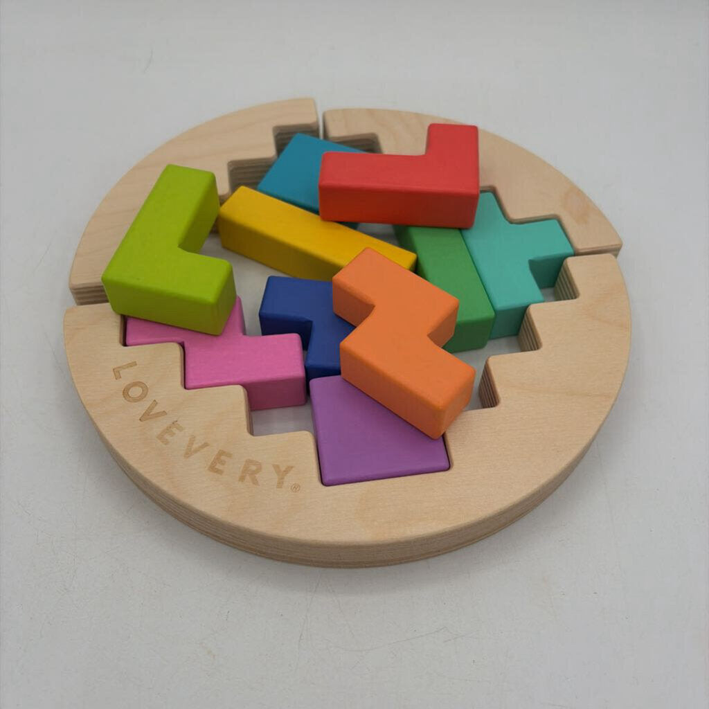 Wooden Wobble Puzzle
