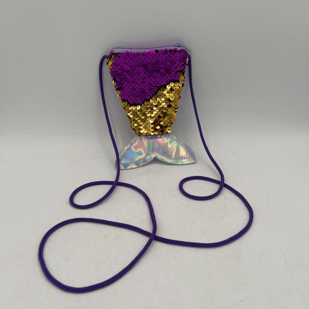 Mermaid Tail Purse/Sensory Sequin