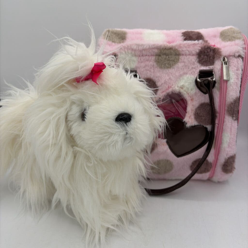 Dog & Carrier