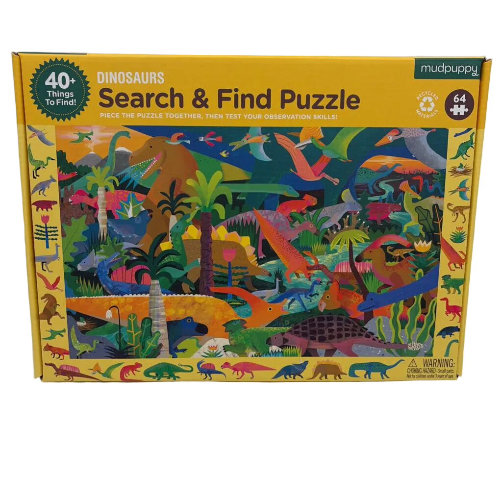 Dinosaurs: Search & Find Puzzle