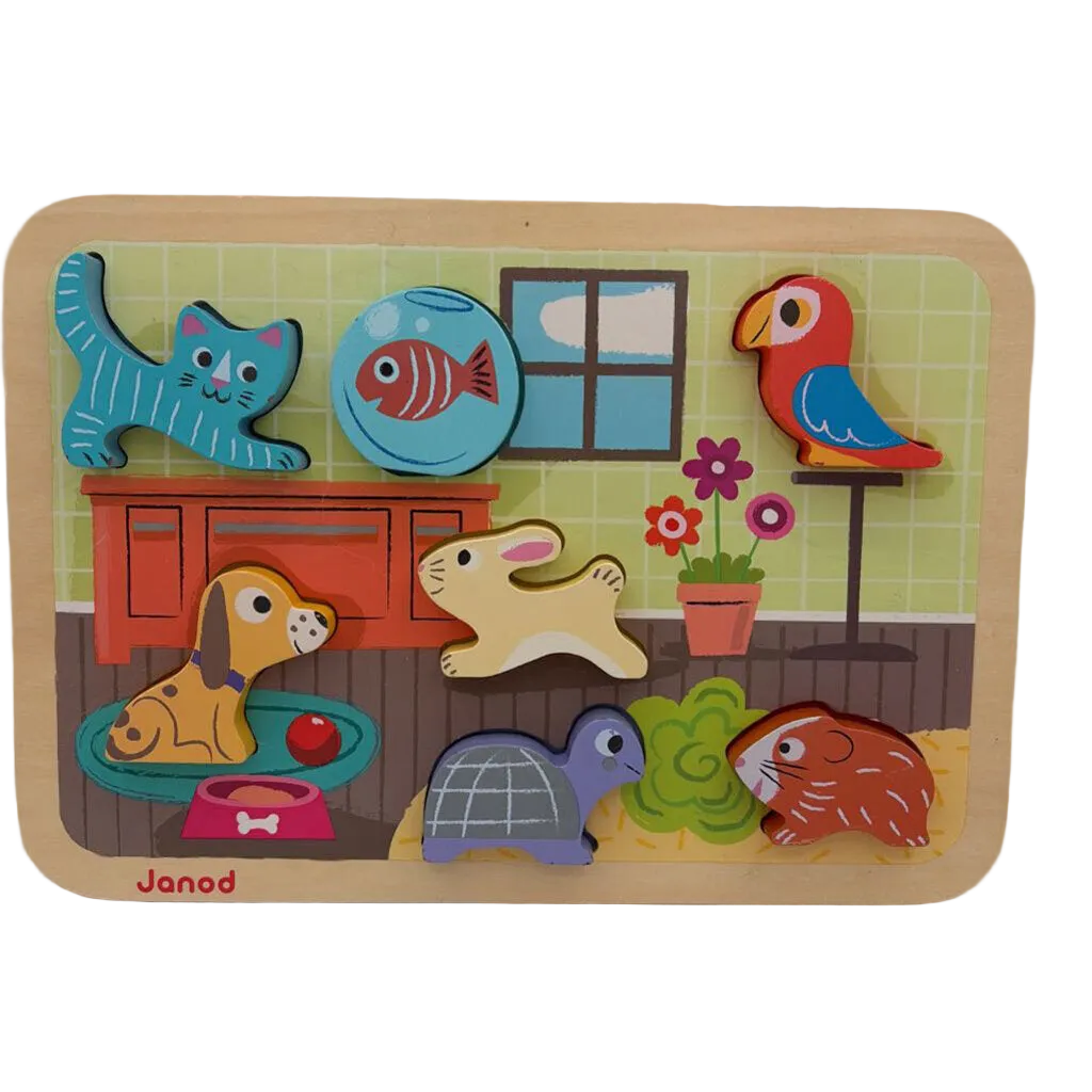 Pet Shape Matching Puzzle
