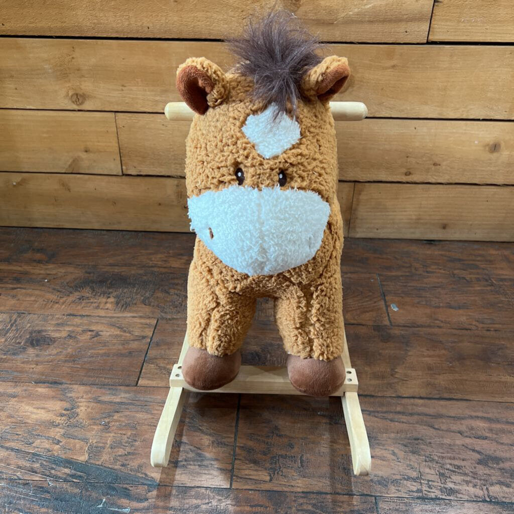 Animatronic Plush Rocking Horse