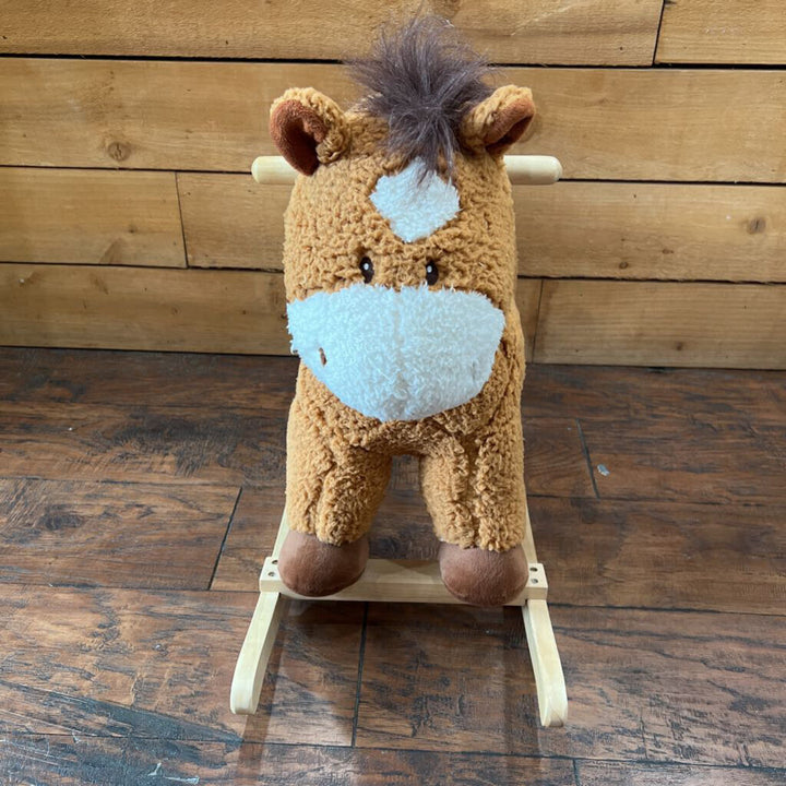 Animatronic Plush Rocking Horse