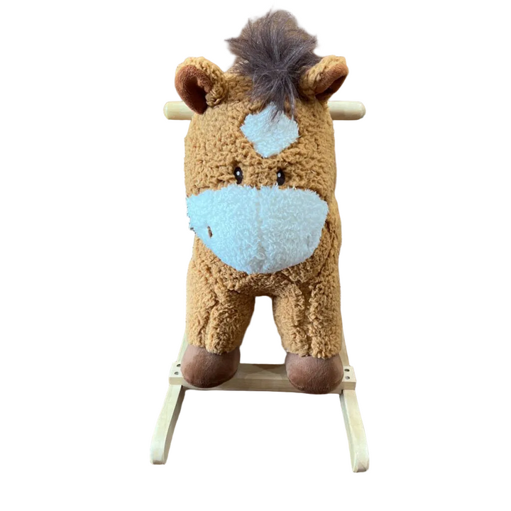 Animatronic Plush Rocking Horse