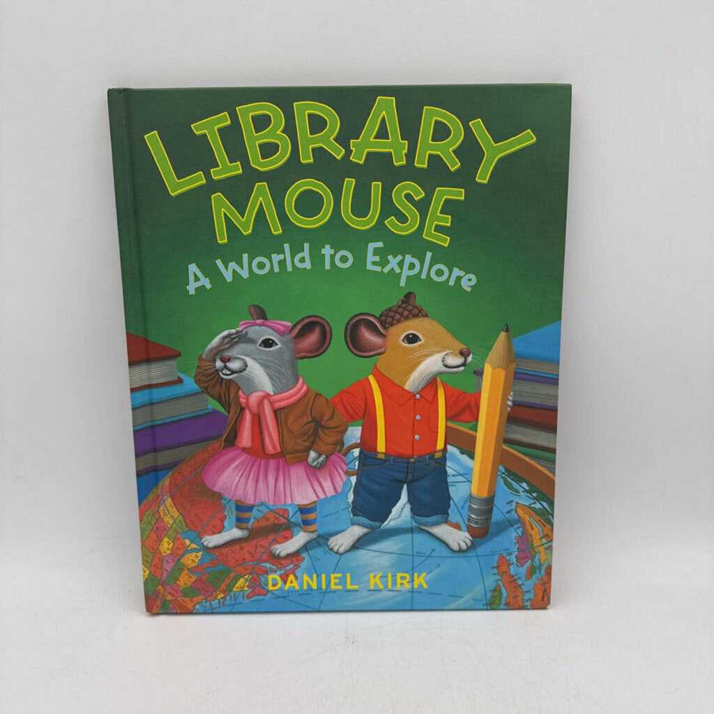 Library Mouse A World To Explore