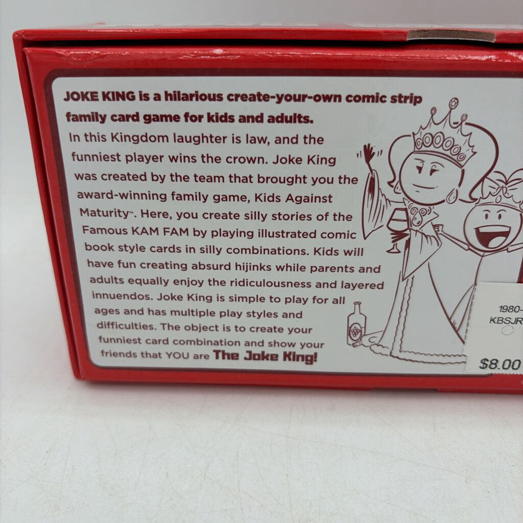 Joke King Card Game