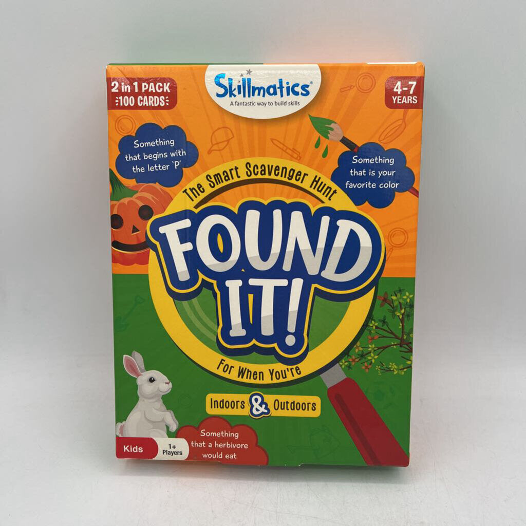 Found It! : Indoor/Outdoor Scavenger Hunt