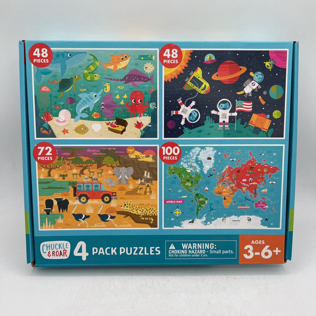 4 Pack Puzzles: Travel