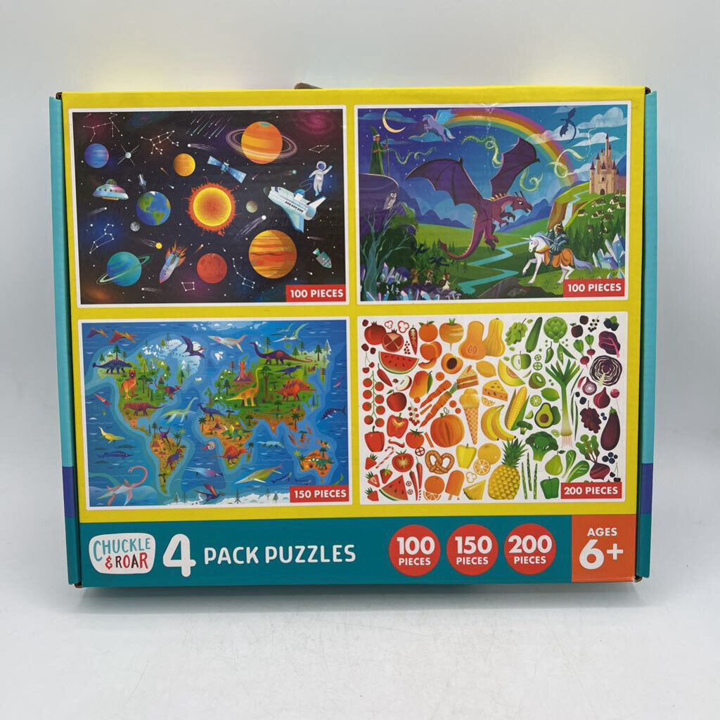 4 Pack Puzzles: Space and More