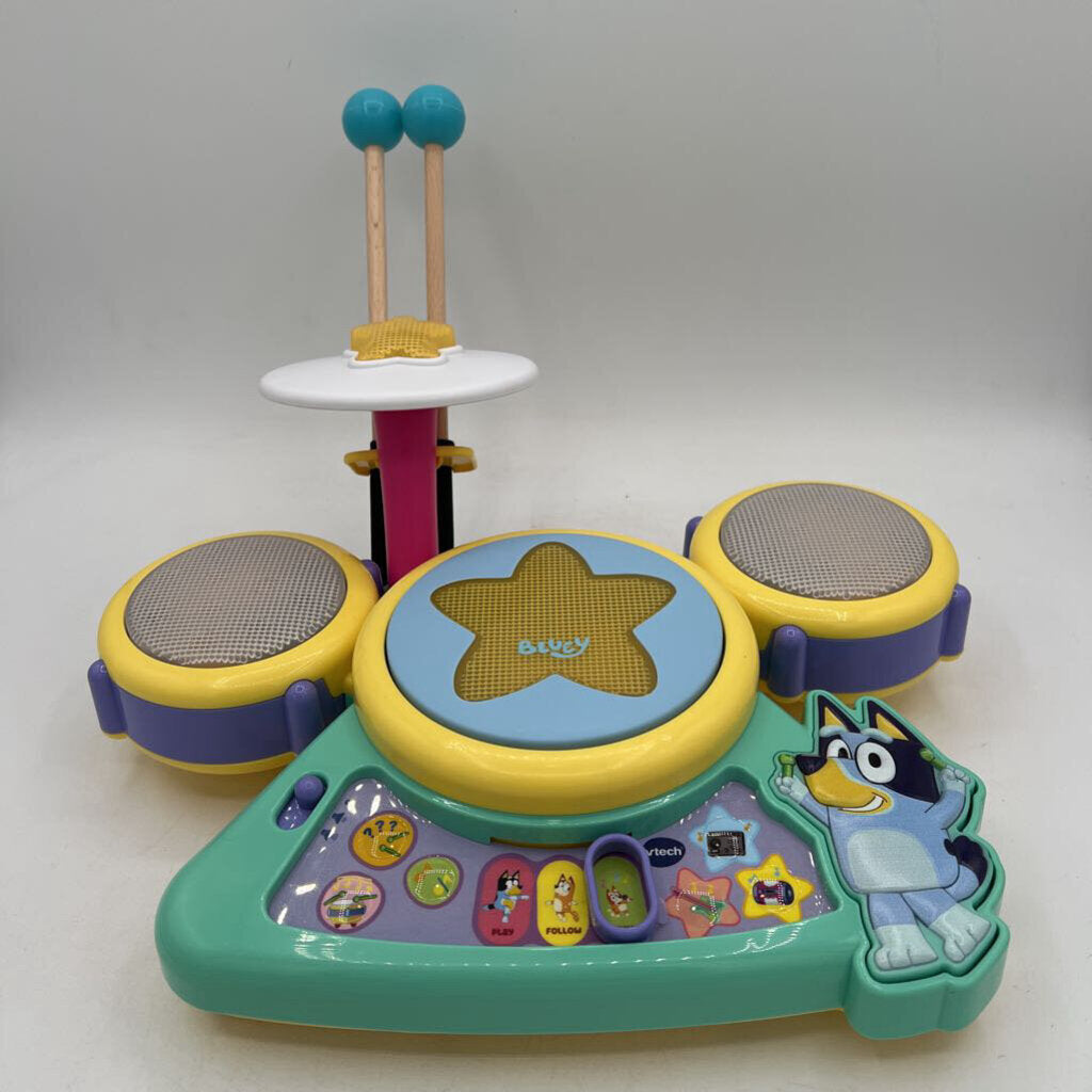 Bluey Hooray Drum Set