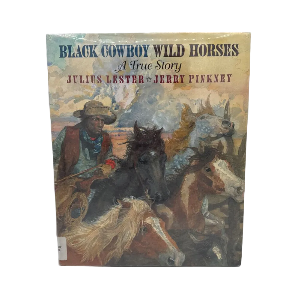 Black Cowboy Wild Horses