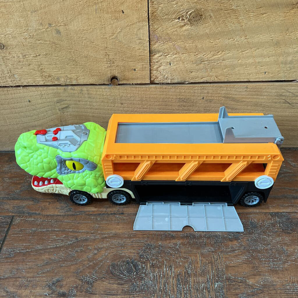 Big Dinosaur Truck/ No Cars