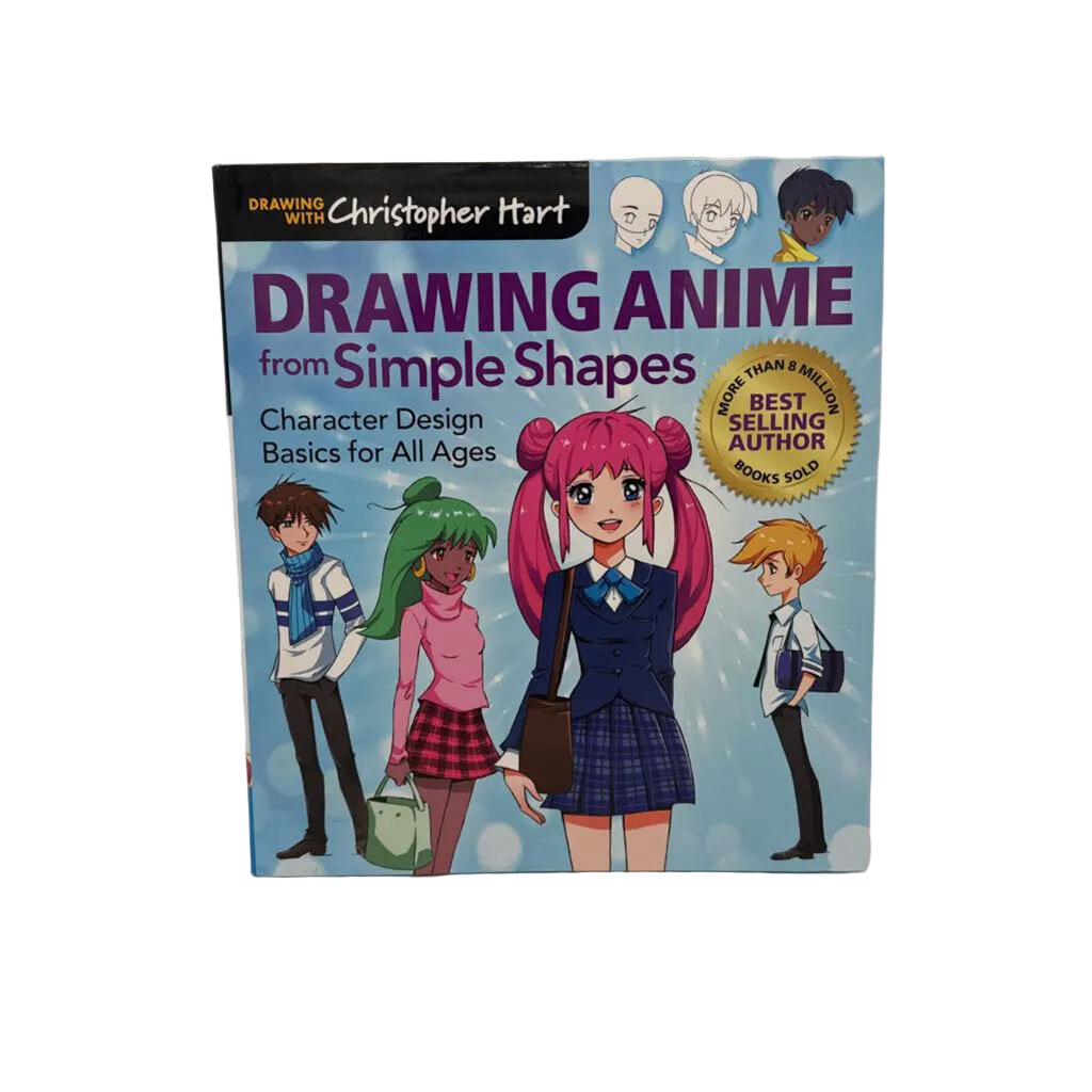 Drawing Anime from Simple Shapes