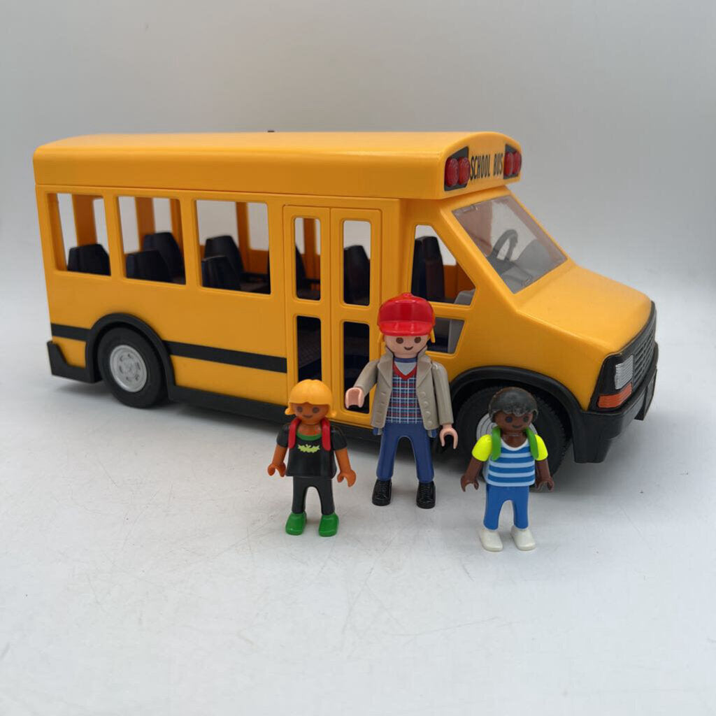 School Bus/ Missing 1 Kid & Stop Sign