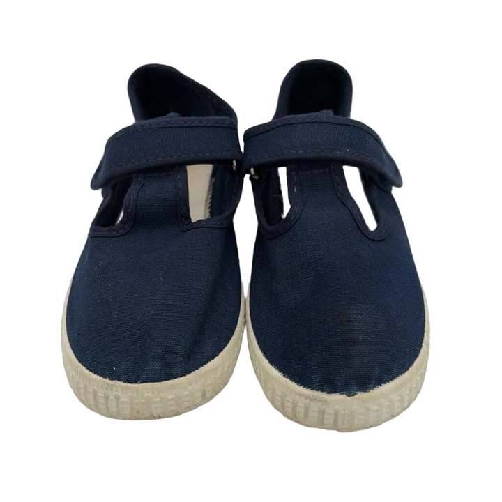 Canvas Velcro Mary Janes