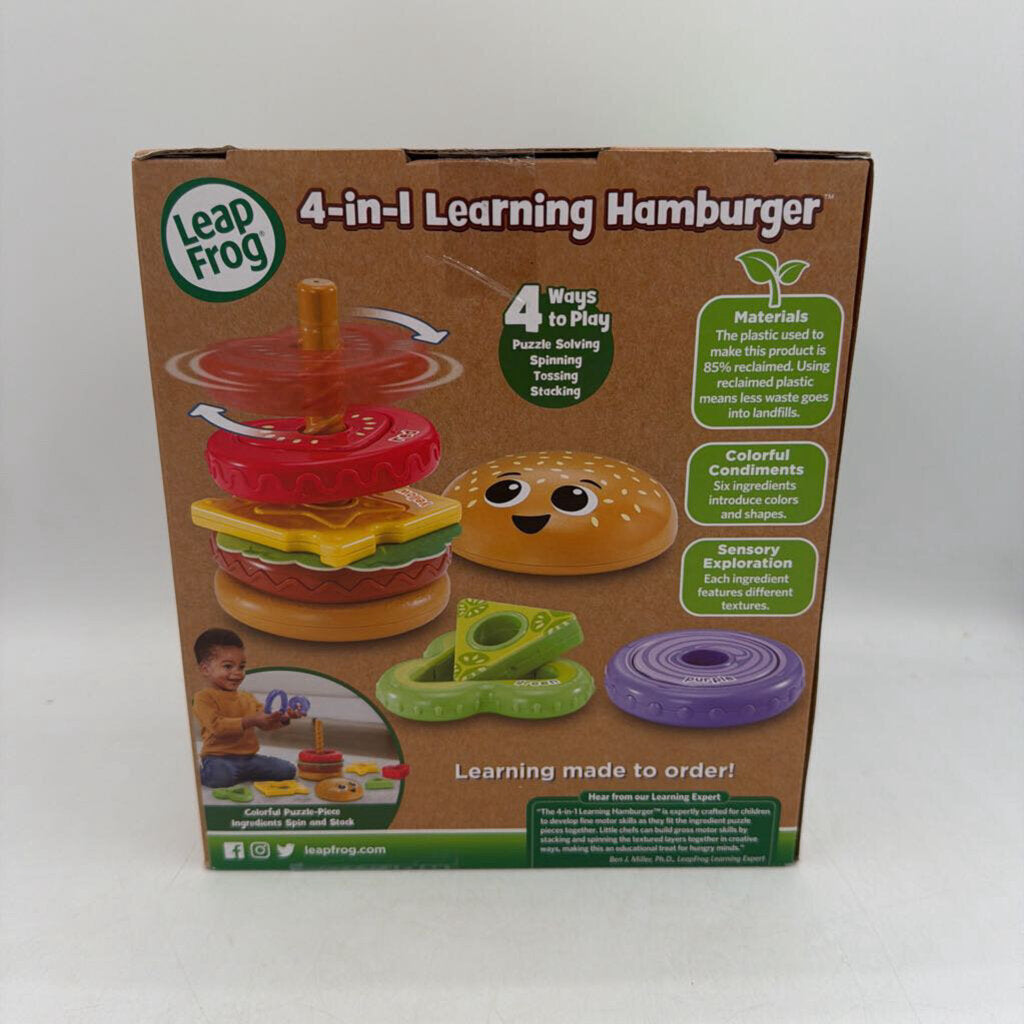 4-in-1 Learning Hamburger