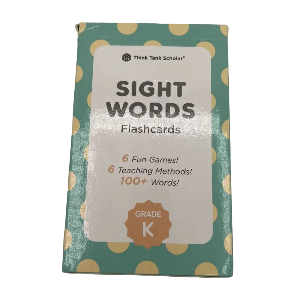 Sight Words Flashcards: K