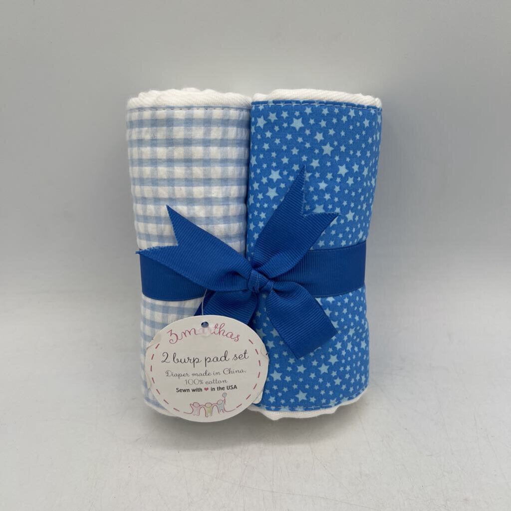 2 Burp Pad Set