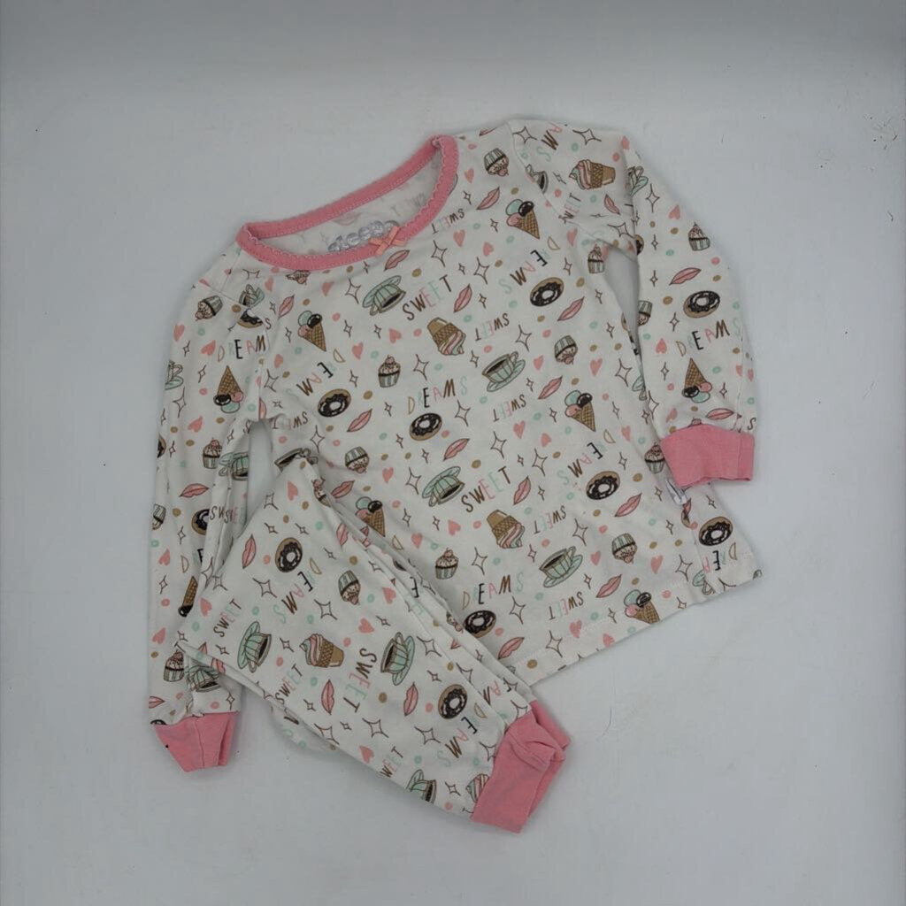 LS Pajama Set/ Donuts