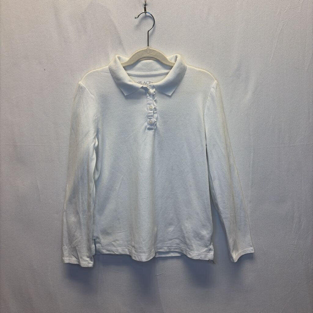 LS 3/4 Button Collared Shirt